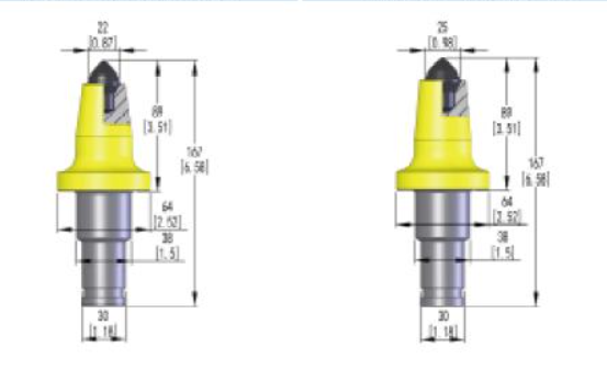 38MM Step Shank